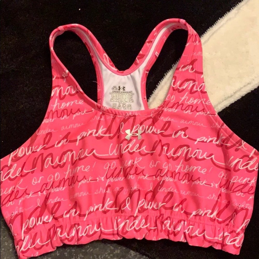 Under armor sports bra